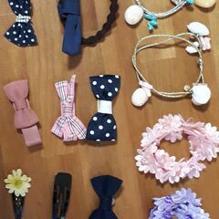 ミニーのジュエリーボックス＆ヘアピン＆ヘアゴムセットの画像
