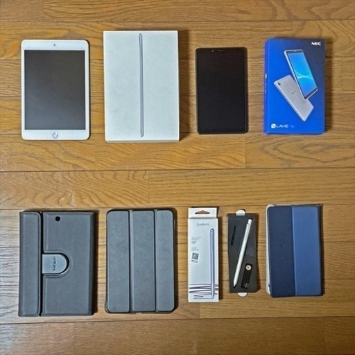 【美品•おまけ付•送料無料】iPad mini4 (SIMフリー)＋NEC LAVIE Tab E