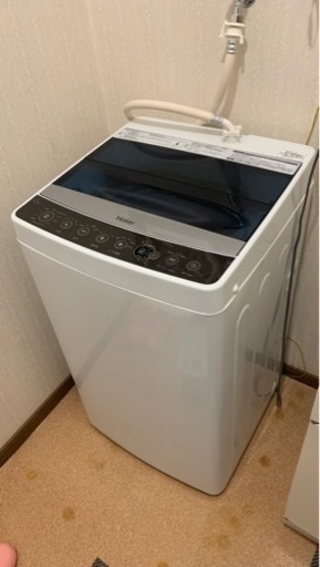 美品 2016年製 ハイアール 全自動洗濯機 5.5kg