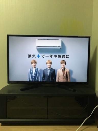 テレビ　40型　テレビ台セット