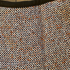 MICHEL KLEIN ミシェルクラン 格子柄スカート 36 シルク混の画像