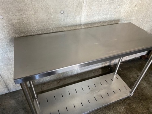最終値下げ　マルゼン　厨房機器　什器　作業台　店舗　W1200×D450×H830