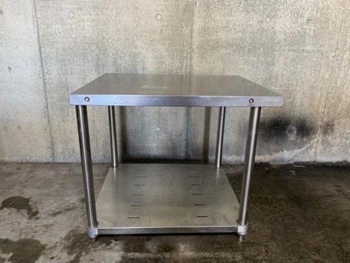 マルゼン　厨房機器　ステンレス作業台　店舗　什器　W750××D600×H650