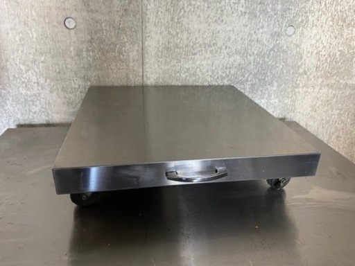 キャスター付き　ステンレス作業台　W450×D450