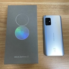 【美品】Zenfone8  シルバー 128GB 国内版simフリー