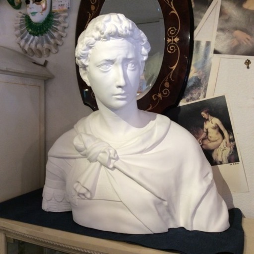 中古品 聖ジョルジョ 胸像