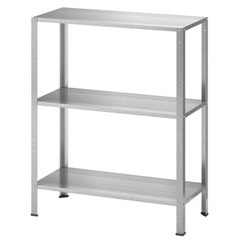 IKEA アルミ製シェルフの画像