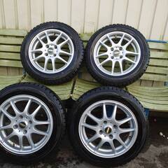 アルミホイールスタッドレスタイヤセット155/65R14軽自動車用