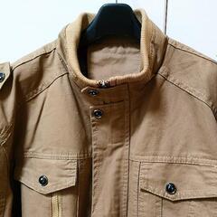 中古 美品 M-65 ミリタリーブルゾン  ベージュの画像