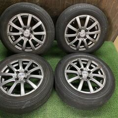 No.481 ZACK JP-110 175/65R14 14×5.5J 4H-100 14インチホイール 4本セット ノート キューブ 他