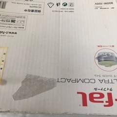 T-fal ULTRA COMPACT 電気蒸し器　スチームクッカーの画像