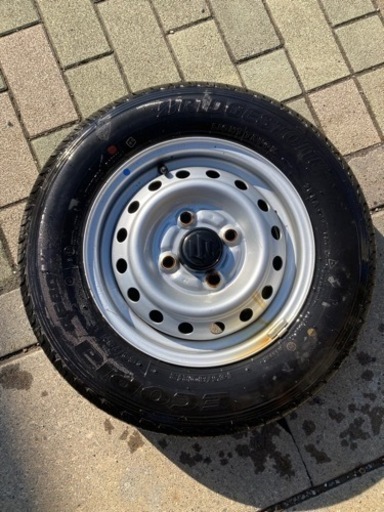 スズキ　エブリー　キャリー純正　新車外しBS 4本