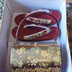 和装小物セット+長襦袢+草履…バックセットの画像