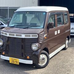 車検2年付き!! 平成22年 エブリイ PA フレンチバス仕様@...