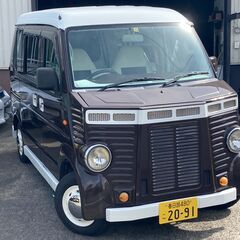 車検2年付き!! 平成22年 エブリイ PA フレンチバス仕様@車選びドットコムの画像