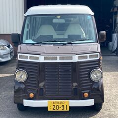車検2年付き!! 平成22年 エブリイ PA フレンチバス仕様@車選びドットコムの画像