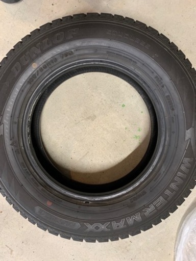 155/80R13ダンロップウィンターマックス02 2019年製  4本セット状態良いです
