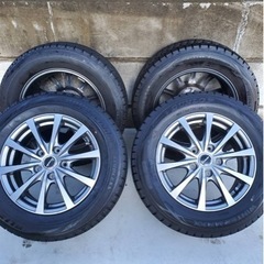 中古スタッドレス タイヤホイールセット195/65R15 