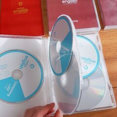 【ネイティブイングリッシュ&ビジネス】英会話教材シャドーイング/リスニングCD22枚&テキスト2冊の画像