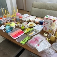 値下げ‼️新品もあり♡産後ベビーセット　哺乳瓶　搾乳器　離乳食　