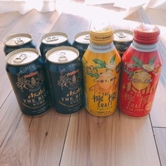 ビール、レモンチューハイ