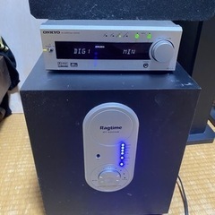 ONKYO ED-L1とRAGTIMEサラウンドシステムRT-500MB