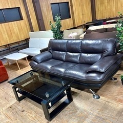 ?ソファー3人掛け　早い者勝ち☎️☎️☎️配送料0円(大阪市内)