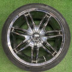 No.156 245/40ZR/20 8.5J+42 5穴-114.3 20インチ タイヤアルミホイールセット アルファード ヴェルファイア などにの画像