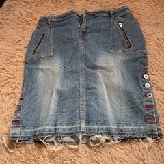 ジーンズスカート