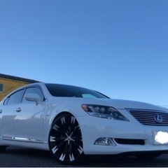 🉐整備抜群レクサスLS600h黒本革ハイブリッド22AW車検R5...