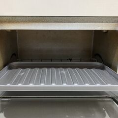 大特価！KOIZUMI オーブントースター KOS-1024 2017年製 シルバー トレー付き 家電 Cの画像