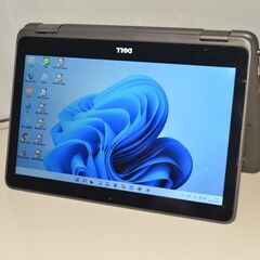 軽量ノートパソコン Windows11+office DELL Inspiron3185 AMD A9/メモリ8GB/爆速SSD125GB/カメラ/11.6インチ/HDMI/無線内蔵/タッチパネルの画像