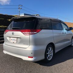 【コミコミ価格】ミニバン　トヨタ　エスティマ　ACR50　車検令和5年3月まで　３列目フルフラット収納　両側スライドドア　1797の画像
