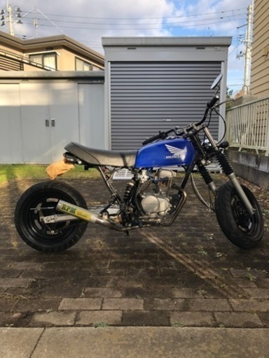 ホンダ　エイプ50 カスタム　ボアッブ　黄色ナンバー