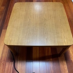 ナショナル　家具調こたつ