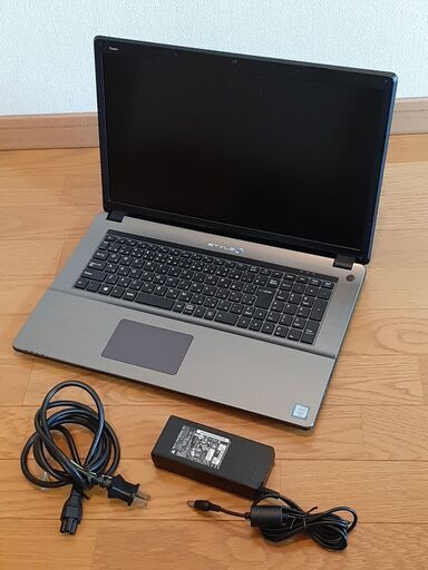 訳あり Iiyama STYLE∞ W670RZ Core i7-6700HQ 第6世代 メモリ8GB 17.3型 フルHD 1920×1080 イイヤマ スタイルインフィニティノートパソコン ノートPC