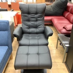 【送料込】ニトリ　マーシャル パーソナルチェア＋オットマンセット 1041010564303053_01_7761.jpeg