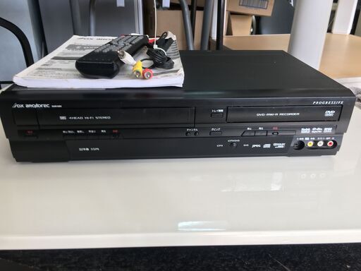 DX ANTENNA DXR-150v地デジ対応　ボタン1つでVHSダビング可