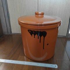 久松（常滑焼）陶器（漬物容器）