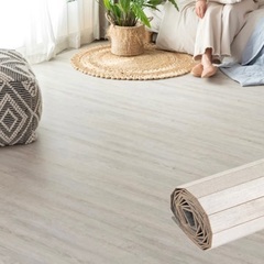 【美品】ウッドカーペット 江戸間 8畳 350×350