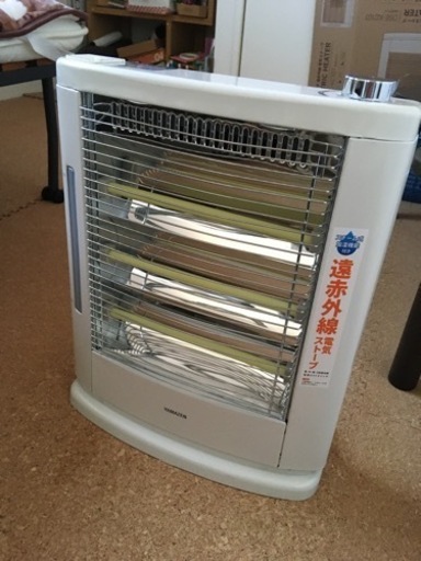 ♦️未使用品♦️遠赤外線電気ストーブ　加湿機能付き（スチーム式）