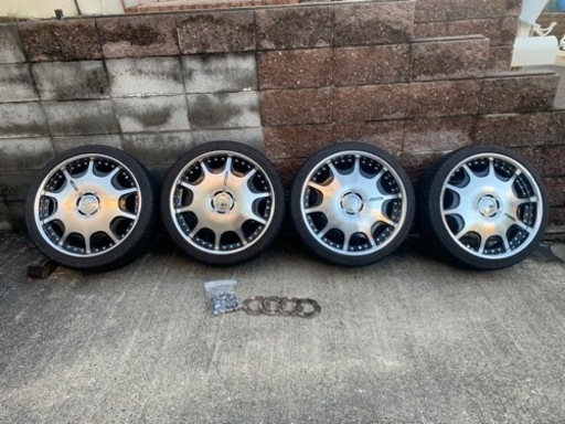 LOWENHART 245/35/20ATR SPORT タイヤ　ホイールセット引取が早い方　優先。お値引き可能！