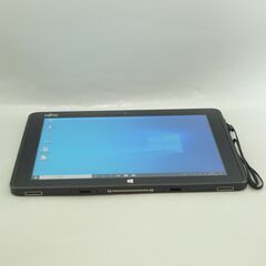 タブレット 中古美品 高速SSD 10.1型 FUJITSU 富士通 Q506/ME Atom x5-Z8500 4GB 無線 Wi-Fi Bluetooth webカメラ Windows10 Officeの画像
