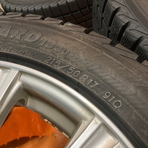 ?215/50R17 6分山スタッドレス、アルミ 4本セット