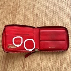 supreme×コムデギャルソン 財布　訳アリの画像