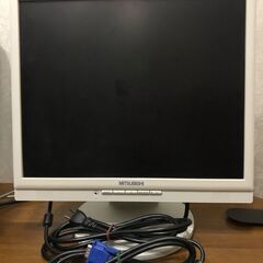 パソコン用液晶ディスプレイ（三菱 RDT175LM：中古：無料）