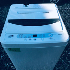 ✨2018年製✨726番YAMADA✨全自動電気洗濯機✨YWM-T60A1‼️