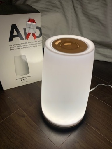 Francfrancアロマ加湿器LEDライト付き