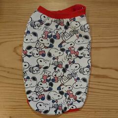 ハンドメイド ☆ SNOOPY スヌーピー ☆ 犬用 洋服 ☆ 中型犬 大型犬 裏起毛の画像
