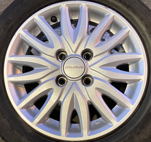 札幌◆ホンダ N BOX WGN 純正 Modulo アルミ 14×1/2J 4H PCD100 ホイール◆モデューロ VAN